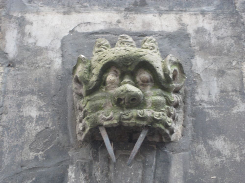 Grinkopf am Haus St. Peter in Köln